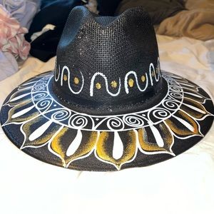 Beautiful Hand Painted Hat